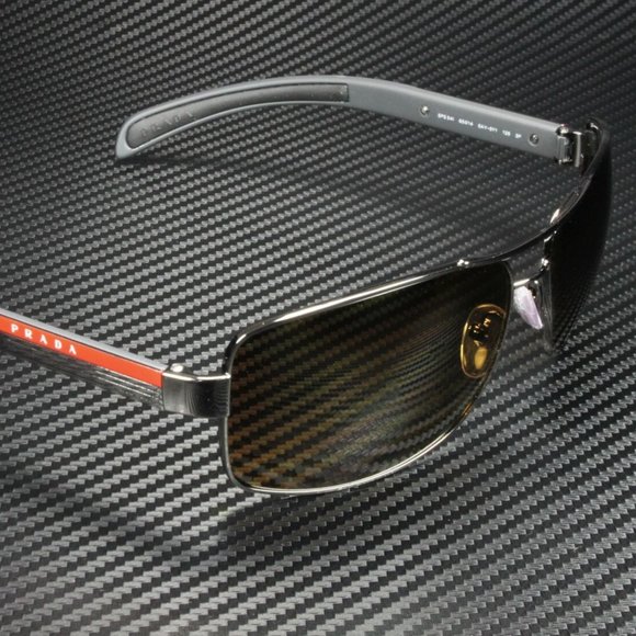 Prada Men's Polarized Brown Sunglasses! - Picture 3 of 4